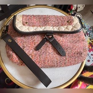 Vintage GAP Tweed Wristlet